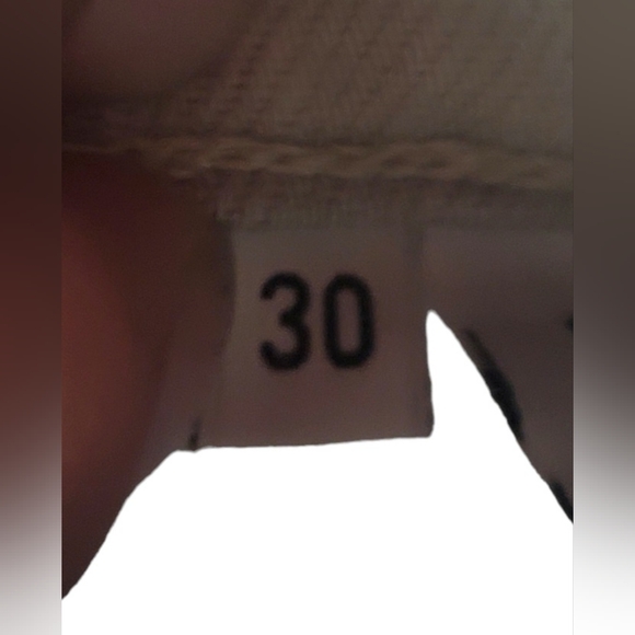 HUDSON | White Blinder Skinny Biker Moto Distressed Jeans | Size: 30x32 - Picture 5 of 9